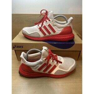 Adidas Ultraboost DNA X Lego Men's White Red Running Shoes Size 7.5